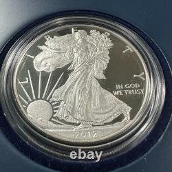 2012-S American Eagle San Francisco 2 Coin Silver Proof Set, OGP & COA (90580)