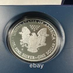 2012-S American Eagle San Francisco 2 Coin Silver Proof Set, OGP & COA (90580)