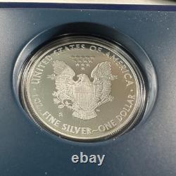 2012-S American Eagle San Francisco 2 Coin Silver Proof Set, OGP & COA (90581)