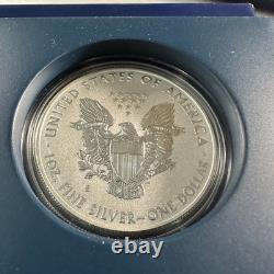 2012-S American Eagle San Francisco 2 Coin Silver Proof Set, OGP & COA (90581)
