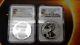 2012 S Eagle Pf69 Ultra Cameo & Reverse Proof Ngc First Release Set