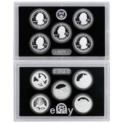 2012 S Proof Set Original Box & COA 14 Coins 90% Silver