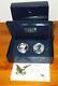 2012 S Two Coin American Silver Eagle Set With Reverse Proof, Sleeve, Box And Coa
