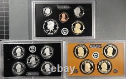 2012-S US MINT SILVER PROOF SET 14-Coins withBox COA S2012