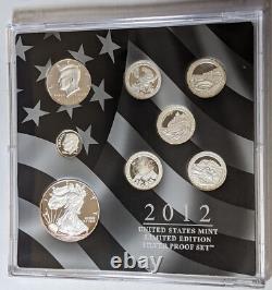 2012 S US Mint Limited Edition Silver Proof Set