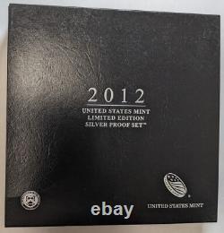 2012 S US Mint Limited Edition Silver Proof Set