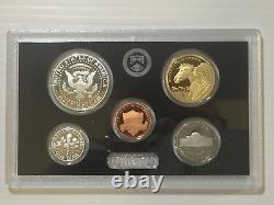 2012 S US Mint Silver Proof 14 Coin Set with Original Box & COA Not Stock Photos
