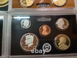 2012-S U. S. Mint Silver Proof 14 Coin Set withOGP COA-102222-12
