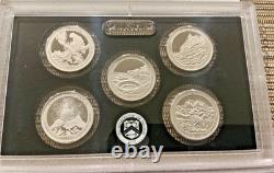 2012 S United States Mint 14-Coin 90% Silver Proof Set + Mint Proof Set COA/OGP