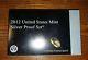 2012-s United States Us Mint 14-coin Silver Proof Set