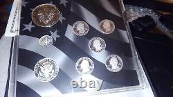 2012 S, W US Mint Limited Edition 8-coin Silver Proof Set OGP Original Owner