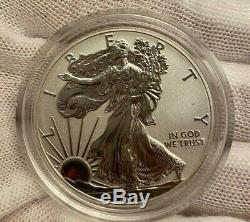 2012 San Francisco Silver Two Coin American Eagle Proof & Reverse Proof Set COA