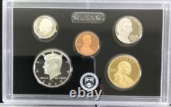 2012 Silver Proof Set U. S. Mint Original Government Packaging with COA