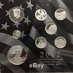 2012 United States Limited Edition Silver Proof Set