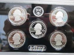2012 US MINT SILVER PROOF SET WITH BOX AND COA