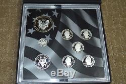 2012 US Mint Limited Edition Silver Proof Coin Set Complete with Box & COA