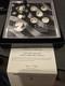 2012 Us Mint Limited Edition Silver Proof Set Withcoa Light Toning