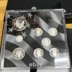 2012 US Mint Limited Edition Silver Proof Set withCOA Light Toning