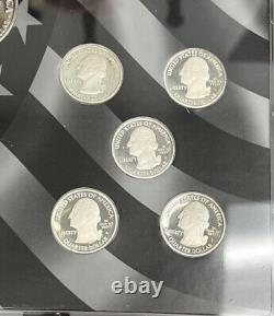 2012 US Mint Limited Edition Silver Proof Set withCOA Light Toning