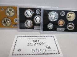 2012 US Mint SILVER Proof Set