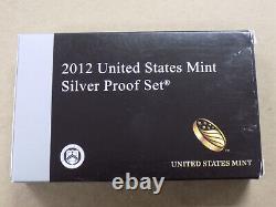 2012 US Mint Silver Proof Set