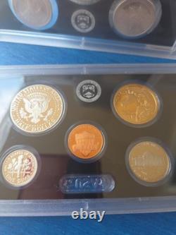 2012 US Mint Silver Proof Set Only 395,443 Made Complete OGP with COA