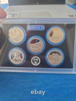 2012 US Mint Silver Proof Set Only 395,443 Made Complete OGP with COA