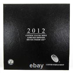 2012 U. S Mint Limited Edition Silver Proof Set OGP COA SKUCPC3749