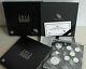 2012 United States Mint Limited Edition Silver Proof 8 Coin Set With Box + Coa