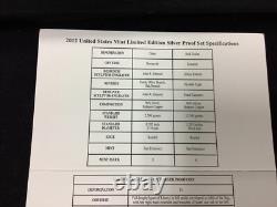 2012 United States Mint Limited Edition Silver Proof Set