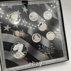 2012 United States Mint Limited Edition Silver Proof Set Original Box With COA