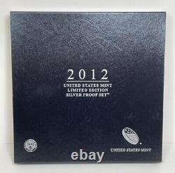 2012 United States Mint Limited Edition Silver Proof Set with OGA/COA