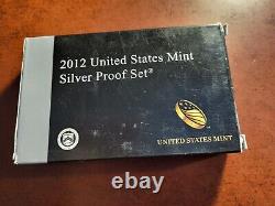2012 United States Mint Silver Proof Set INV12 u50rm