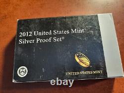 2012 United States Mint Silver Proof Set INV12 u50rm