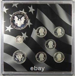 2012 United States U. S. Mint Limited Edition Silver Proof 8 Coin Set COA Toning