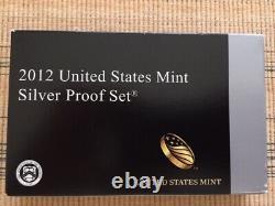 2012 Us Mint Silver Proof Set