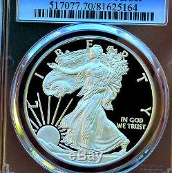 2012-W $1 Eagle from Limited Edition Silver Proof Set PCGS PR70DCAM LOW POP