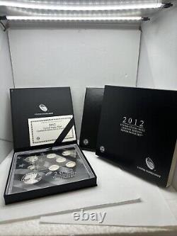 2012 W Proof Silver Eagle Limited Edition Proof Set In Ogp Sr5-3