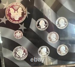 2012 W US Mint Limited Edition Silver Proof Set With OGP & COA (Some toning)