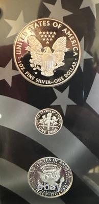 2012 W US Mint Limited Edition Silver Proof Set With OGP & COA (Some toning)