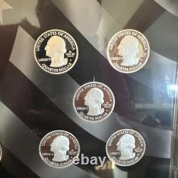 2012 W US Mint Limited Edition Silver Proof Set With OGP & COA (Some toning)