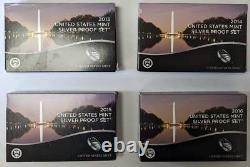 2013-23 Silver Proof Sets 11 Year Run