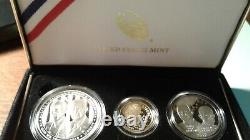 2013 5 Star Generals 3-Coin Proof Set Box & CoA