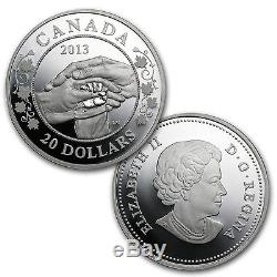 2013 Proof Silver Canadian 3 Coin Set Birth of the Royal Infant