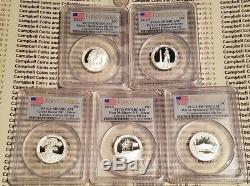 2013 Proof US Mint Limited Edition Silver Proof Set PCGS PF70+68 DCAM FS 8-Coins