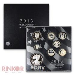 2013-S Limited Edition Silver 8-Coin Proof Set (Box and CoA) 2013-S Limited Edition Silver 8-Coin Proof Set (Box and CoA)