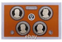 2013-S US Mint Silver Coin Proof Set Original Box and COA. 14 Coins