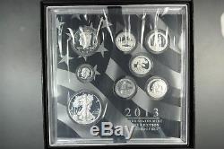 2013 S, W U. S. Mint 90% Silver Limited Edition Proof Set Original Mint Packaging