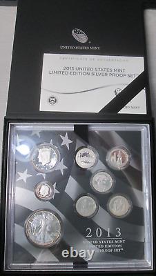 2013 US Mint Limited Edition SILVER Proof Set