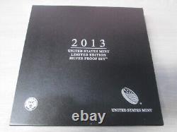 2013 US Mint Limited Edition SILVER Proof Set